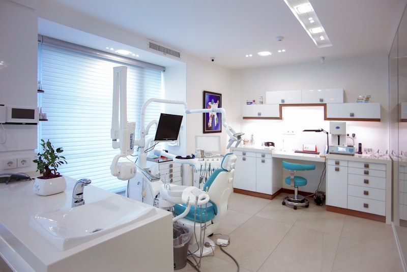 Dental professional reviewing colleague profiles on a tablet